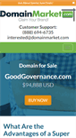 Mobile Screenshot of goodgovernance.com