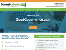 Tablet Screenshot of goodgovernance.com
